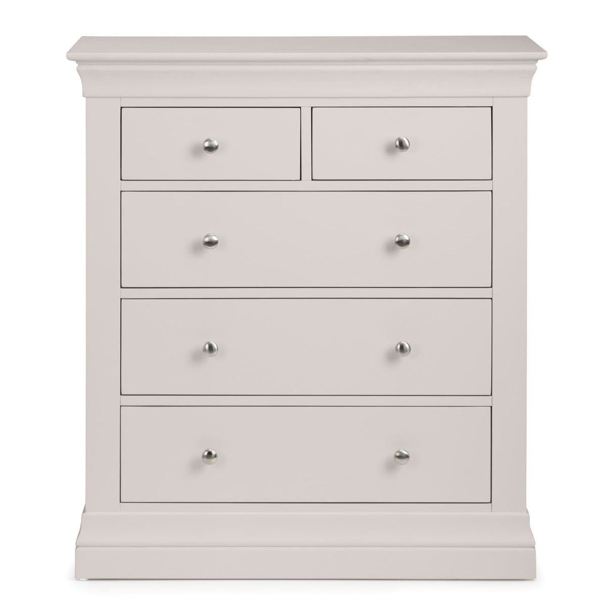 Wooden Chest Of 5 Drawers - Clermont