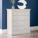Wooden Chest Of 5 Drawers - Clermont