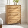 Wooden Chest Of 5 Drawers - Coxmoor