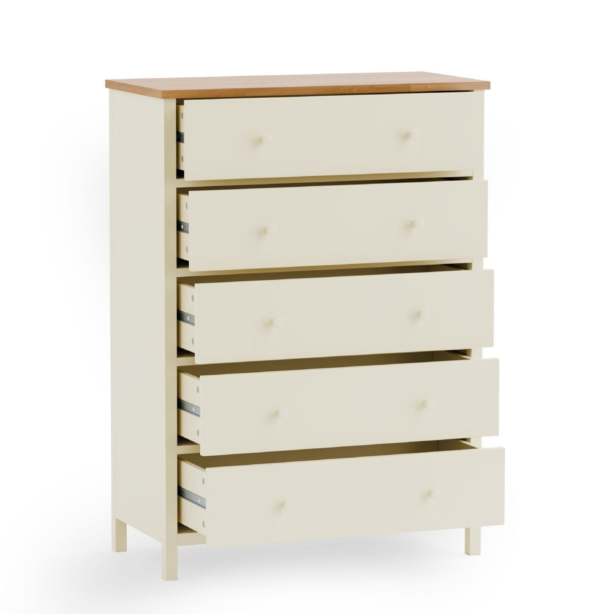 Wooden Chest Of 5 Drawers - Coxmoor