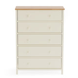 Wooden Chest Of 5 Drawers - Coxmoor