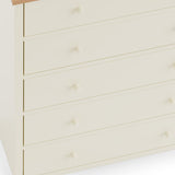 Wooden Chest Of 5 Drawers - Coxmoor