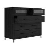 Wooden Chest Of 5 Drawers - Edison