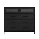 Wooden Chest Of 5 Drawers - Edison