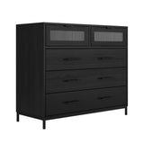 Wooden Chest Of 5 Drawers - Edison