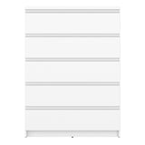 Wooden Chest Of 5 Drawers - Fribo