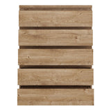 Wooden Chest Of 5 Drawers - Fribo