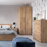 Wooden Chest Of 5 Drawers - Fribo