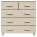Wooden Chest Of 5 Drawers - Hamar