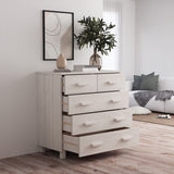 Wooden Chest Of 5 Drawers - Hamar