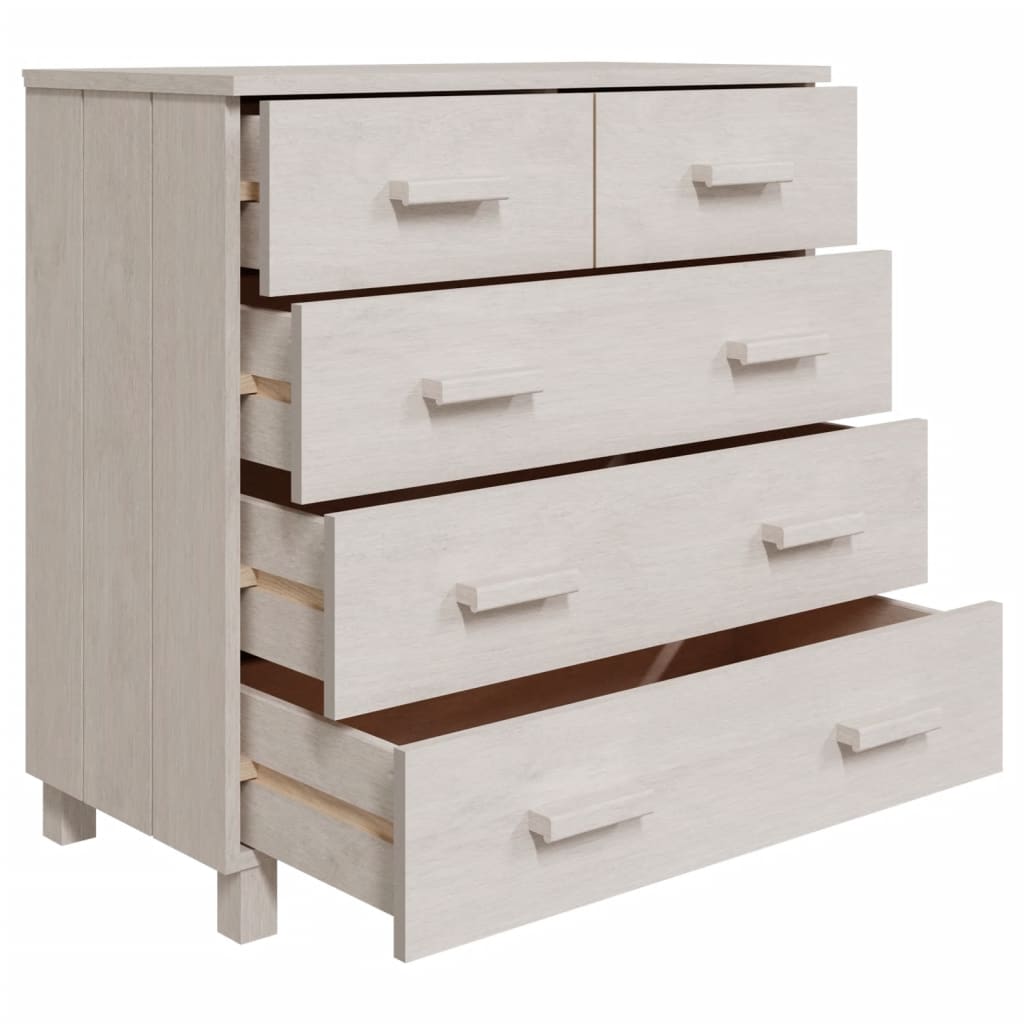 Wooden Chest Of 5 Drawers - Hamar