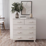 Wooden Chest Of 5 Drawers - Hamar