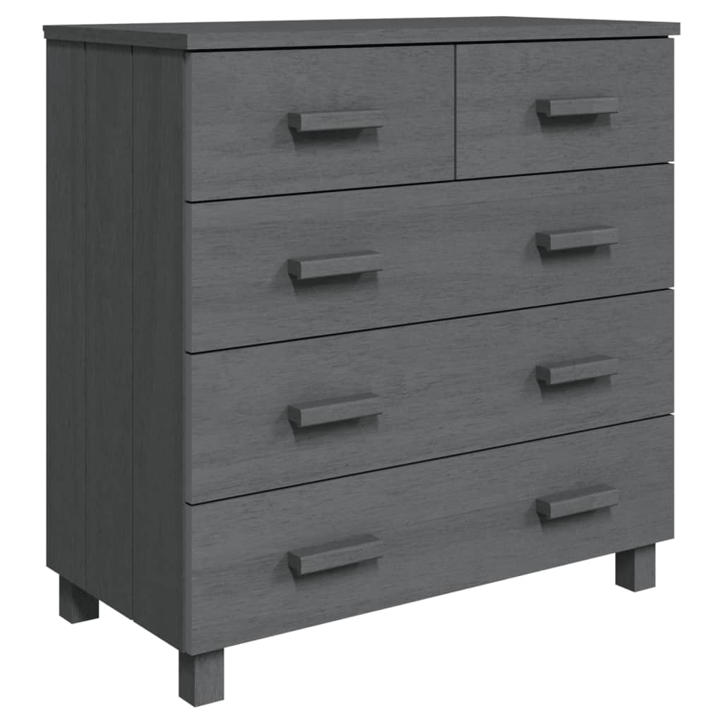 Wooden Chest Of 5 Drawers - Hamar