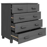 Wooden Chest Of 5 Drawers - Hamar