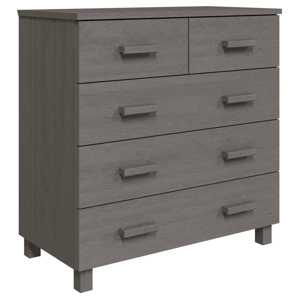 Wooden Chest Of 5 Drawers - Hamar