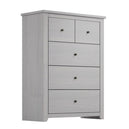 Wooden Chest Of 5 Drawers - Havana