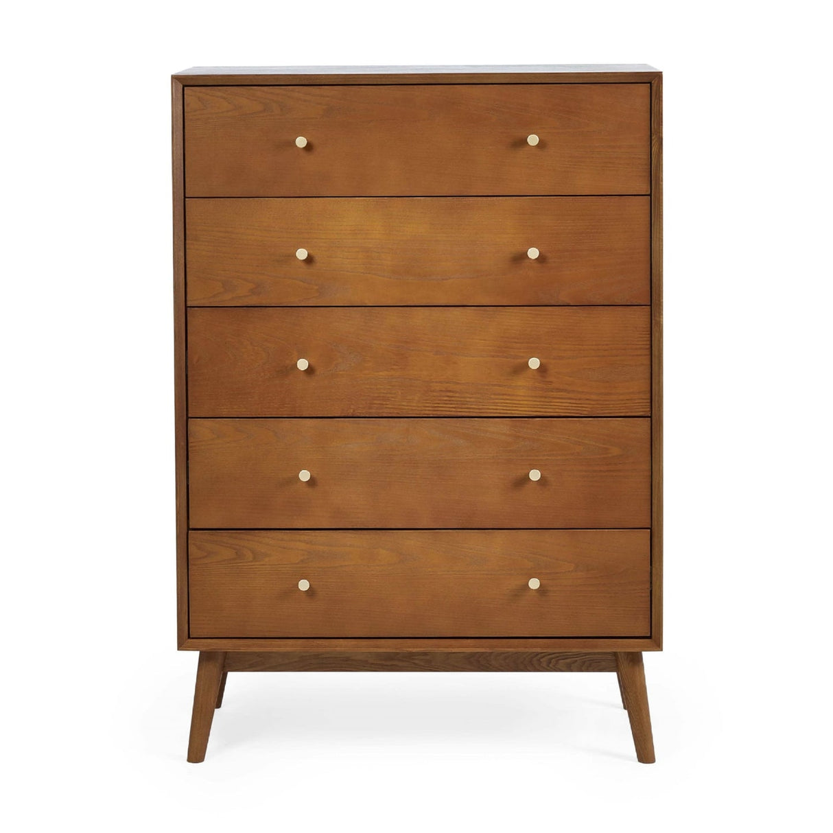 Wooden Chest Of 5 Drawers - Lowry