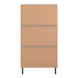 Wooden Chest Of 5 Drawers Narrow - Madrid