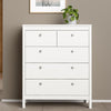 Wooden Chest Of 5 Drawers - Madrid
