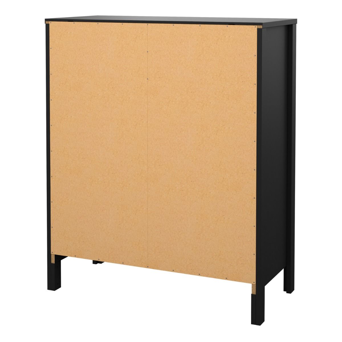 Wooden Chest Of 5 Drawers - Madrid