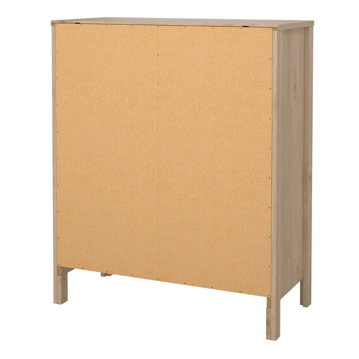 Wooden Chest Of 5 Drawers - Madrid