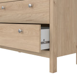 Wooden Chest Of 5 Drawers - Madrid