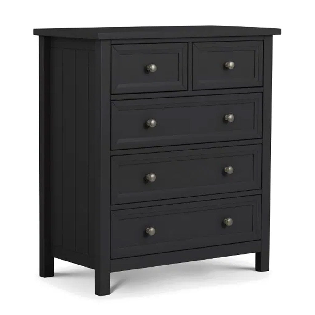Wooden Chest Of 5 Drawers - Maine