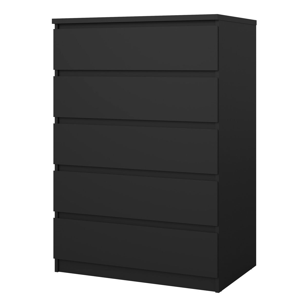 Wooden Chest Of 5 Drawers - Naia