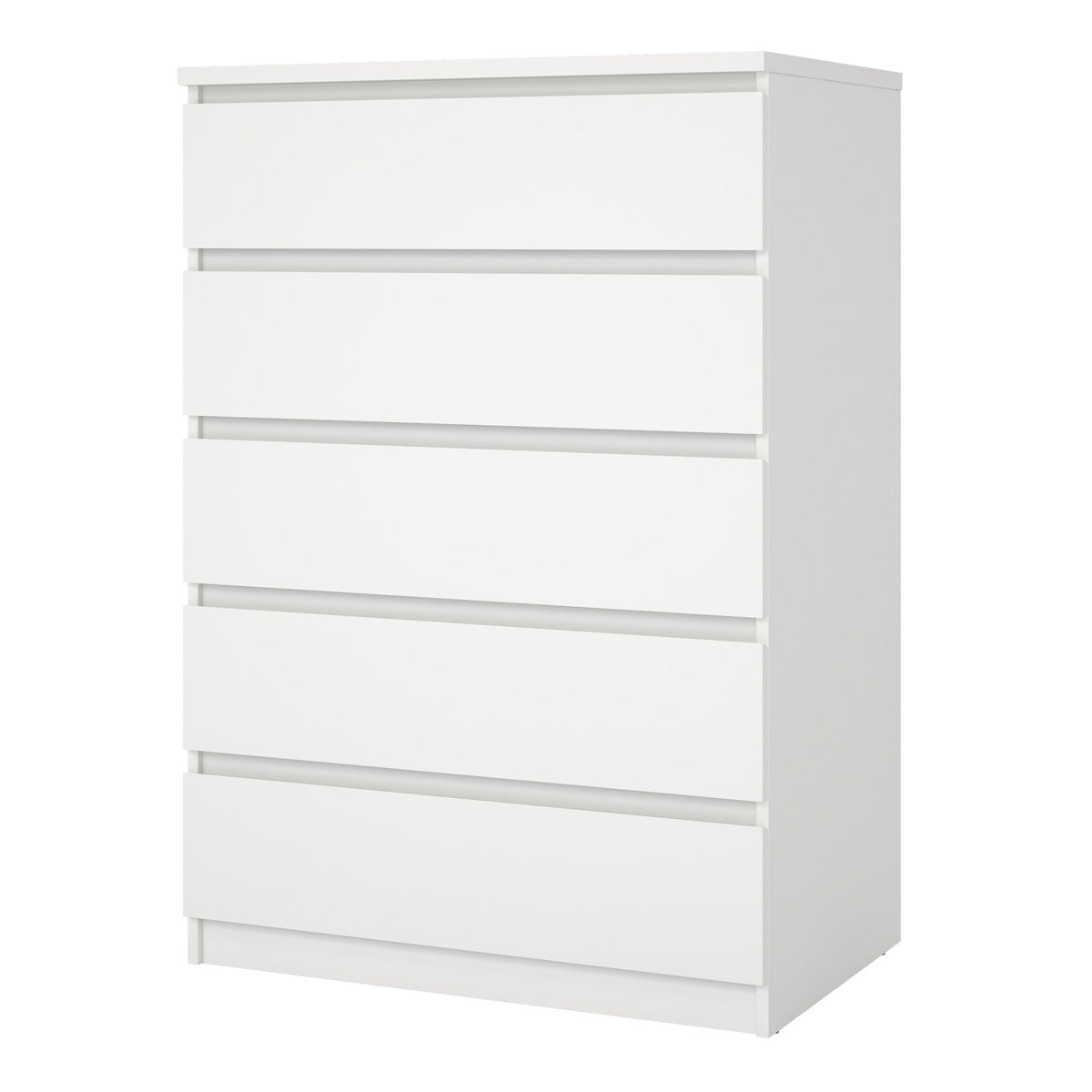 Wooden Chest Of 5 Drawers - Naia