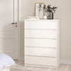 Wooden Chest Of 5 Drawers - Naia