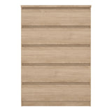 Wooden Chest Of 5 Drawers - Naia