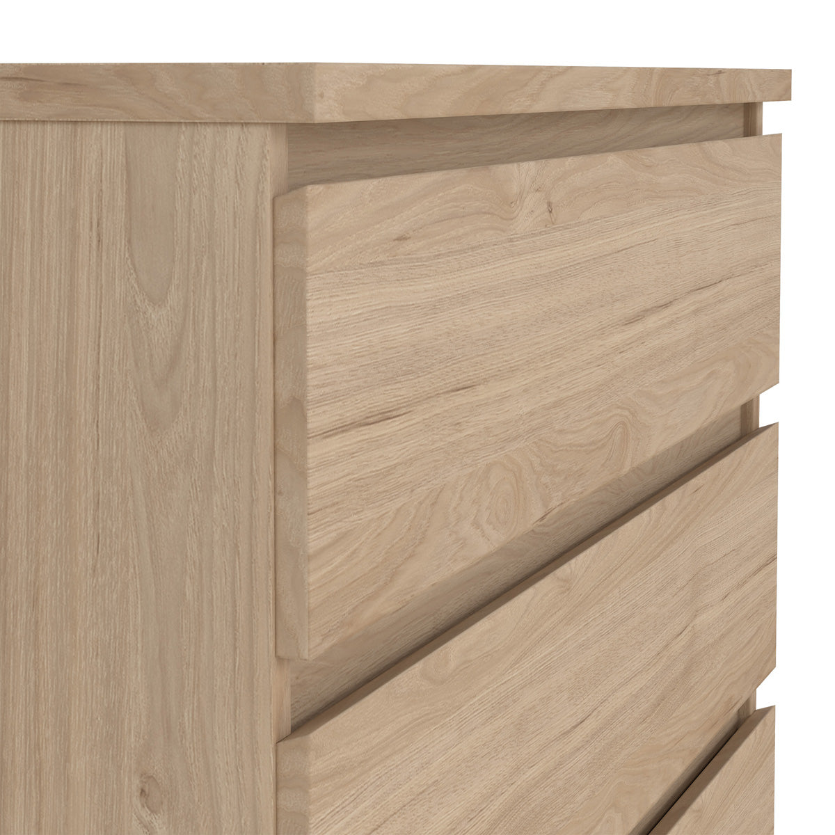 Wooden Chest Of 5 Drawers - Naia
