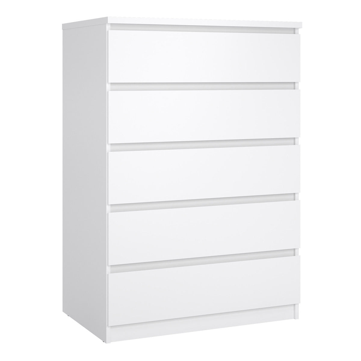 Wooden Chest Of 5 Drawers - Naia