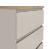 Wooden Chest Of 5 Drawers - Naia