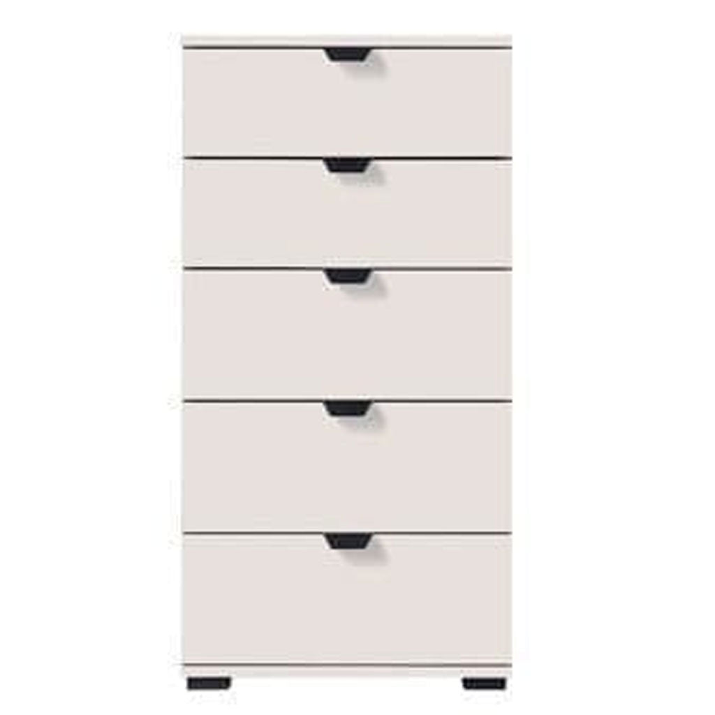 Wooden Chest Of 5 Drawers Narrow - Lima