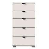 Wooden Chest Of 5 Drawers Narrow - Lima