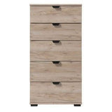 Wooden Chest Of 5 Drawers Narrow - Lima