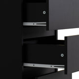 Wooden Chest Of 5 Drawers Narrow - Malvern