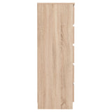 Wooden Chest Of 5 Drawers Narrow - Malvern