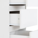 Wooden Chest Of 5 Drawers Narrow - Malvern