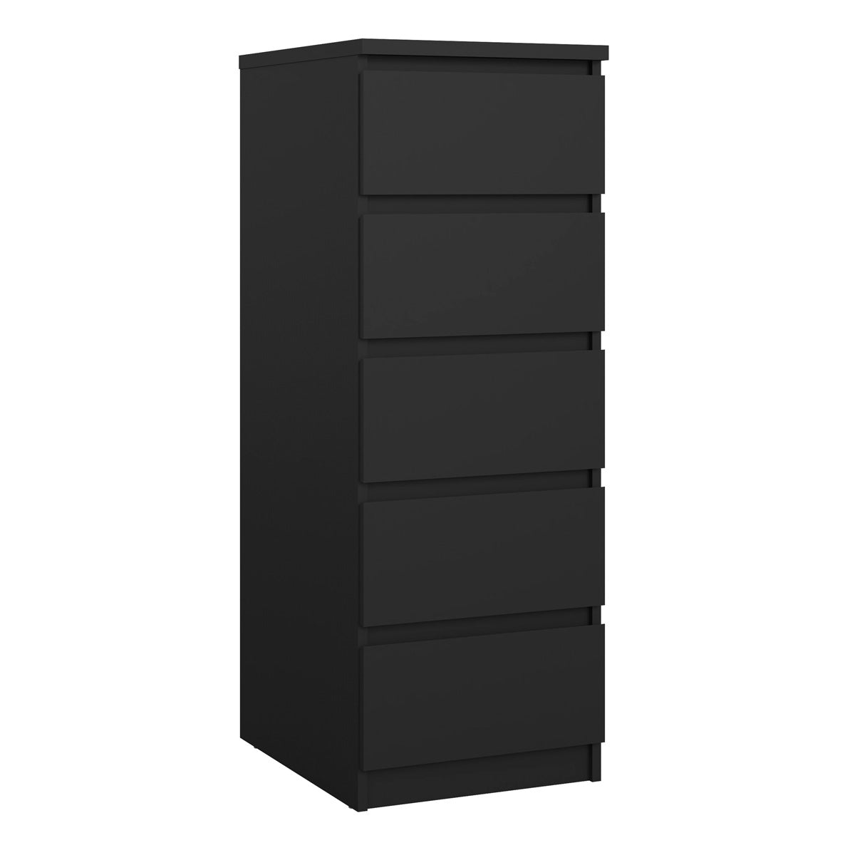 Wooden Chest Of 5 Drawers Narrow - Naia