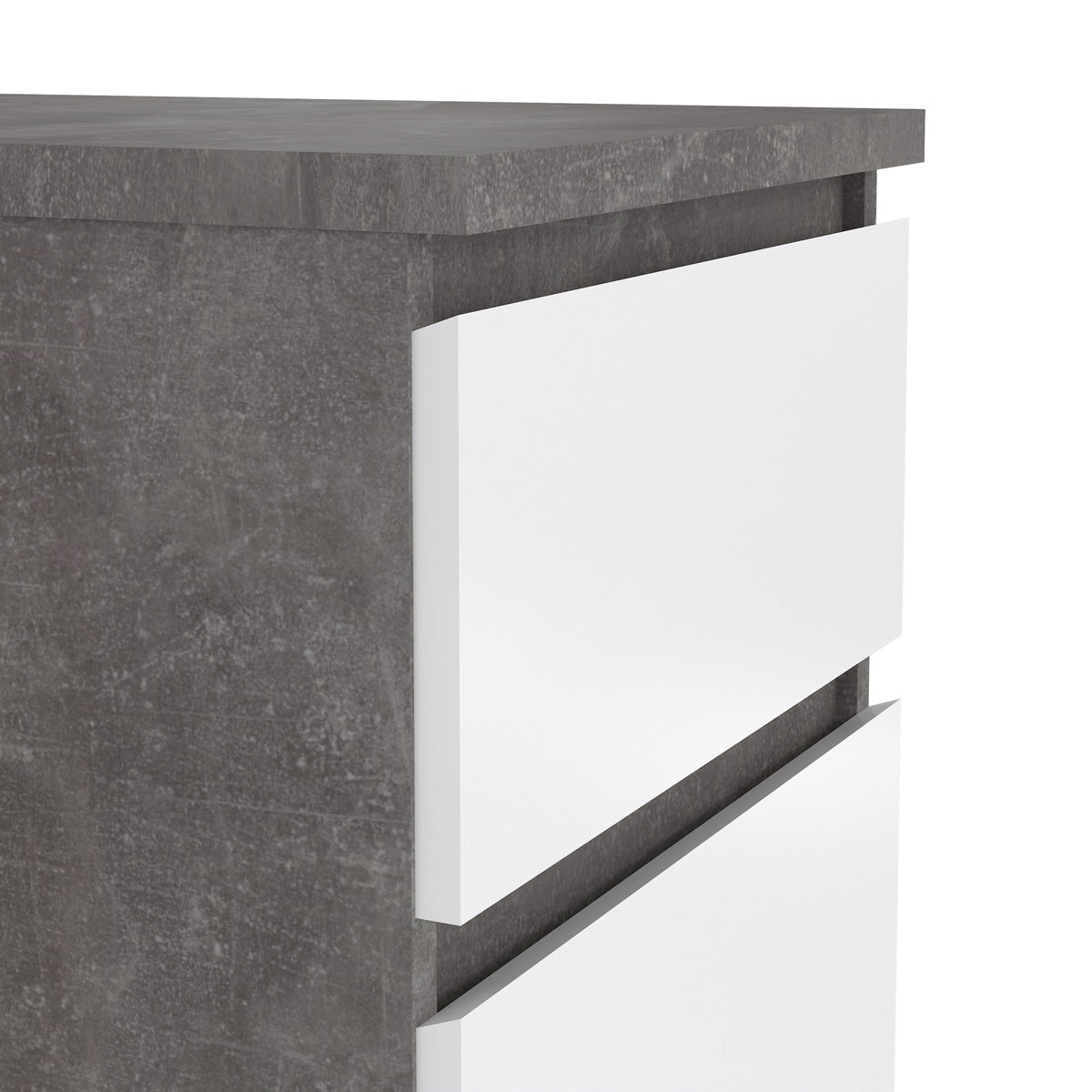 Wooden Chest Of 5 Drawers Narrow - Naia