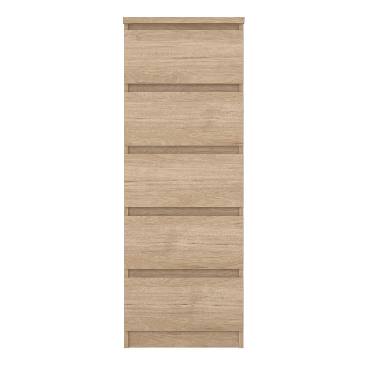 Wooden Chest Of 5 Drawers Narrow - Naia