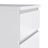 Wooden Chest Of 5 Drawers Narrow - Naia