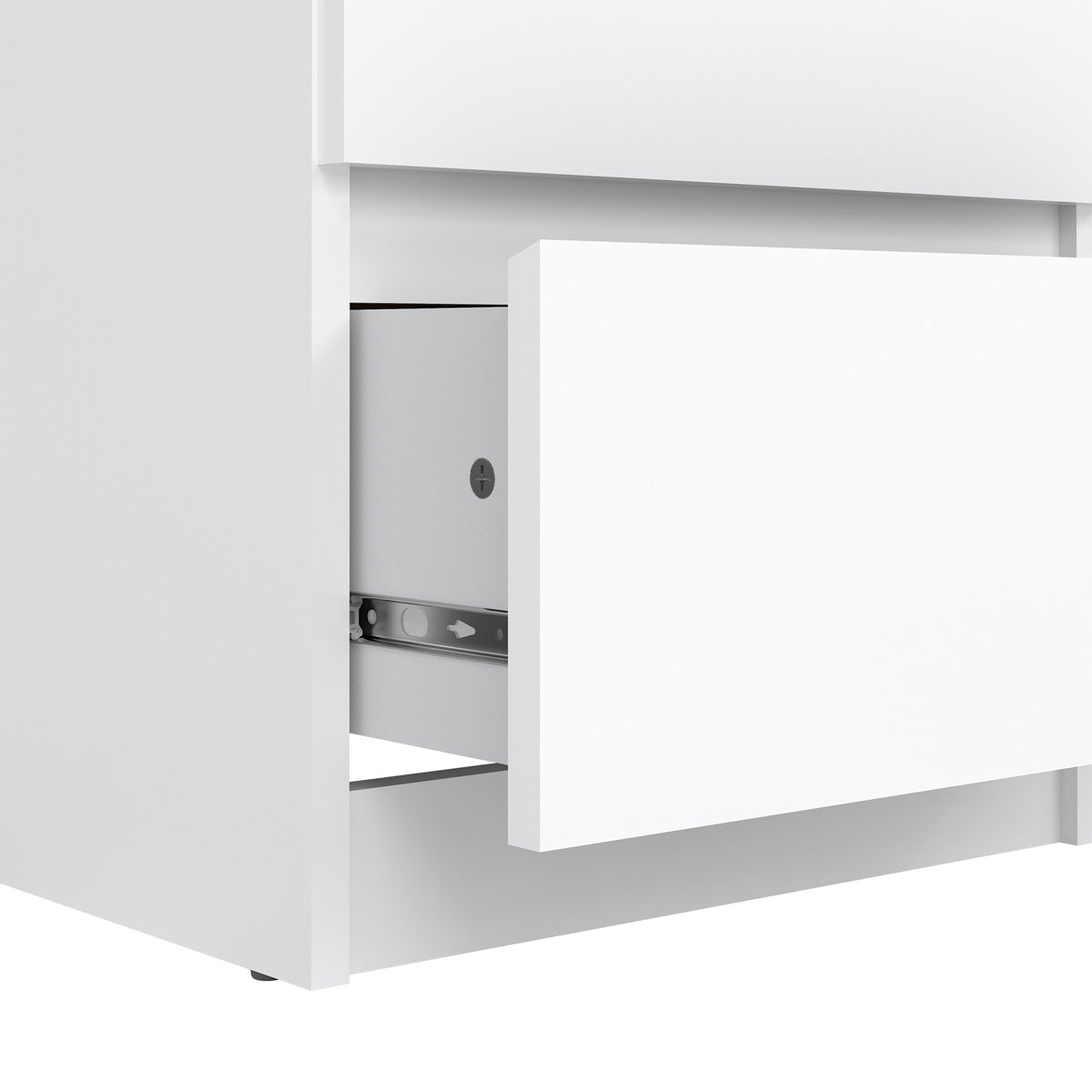 Wooden Chest Of 5 Drawers Narrow - Naia