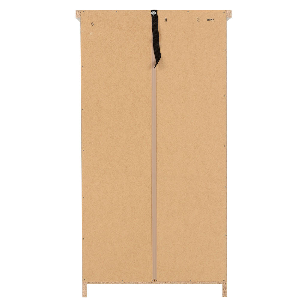 Wooden Chest Of 5 Drawers Narrow - Nevada