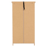 Wooden Chest Of 5 Drawers Narrow - Nevada