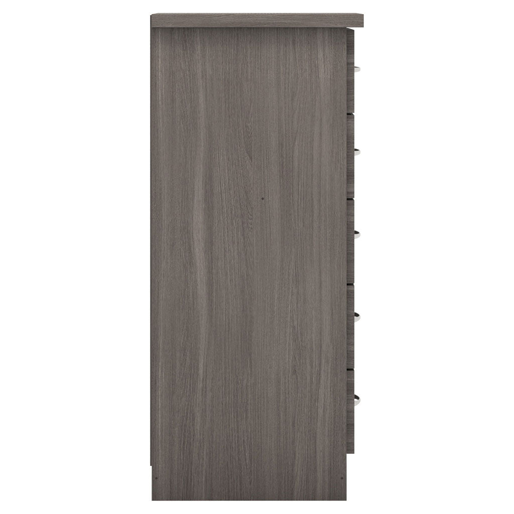 Wooden Chest Of 5 Drawers Narrow - Nevada