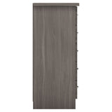 Wooden Chest Of 5 Drawers Narrow - Nevada