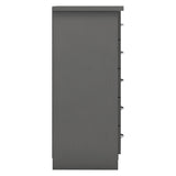 Wooden Chest Of 5 Drawers Narrow - Nevada